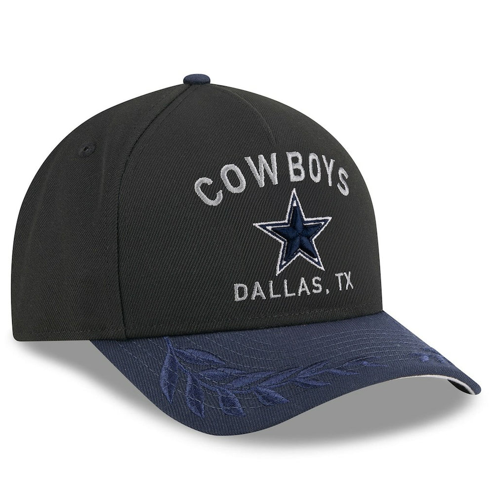 Dallas Cowboys New Era 2025 NFL Draft 39THIRTY Flex Hat - Black/Navy discount
