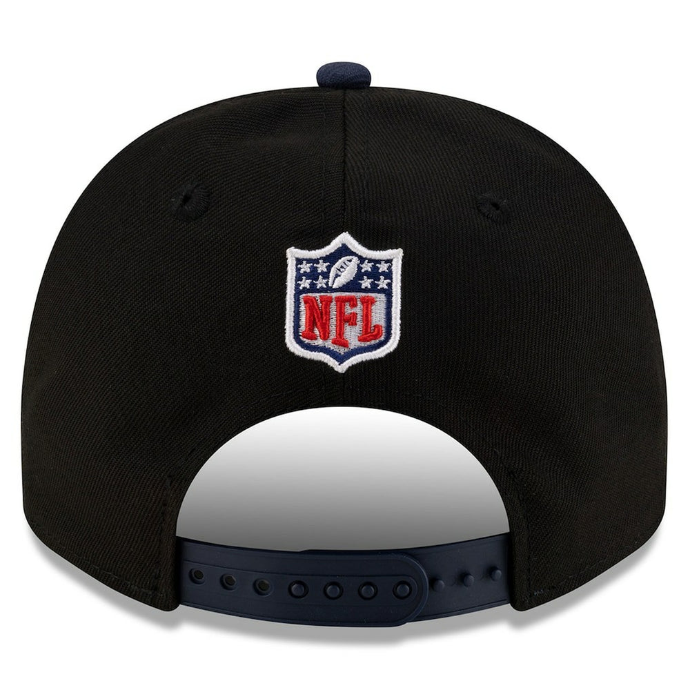 Dallas Cowboys New Era Youth 2025 NFL Draft A-Frame 9FIFTY Snapback Hat - Black/Navy for sale