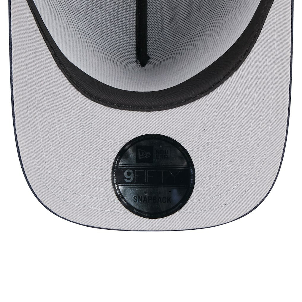 Dallas Cowboys New Era Youth 2025 NFL Draft A-Frame 9FIFTY Snapback Hat - Black/Navy for sale