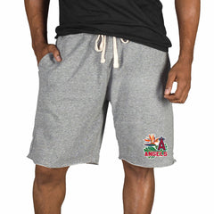 Los Angeles Angels Concepts Sport Mainstream Tri-Blend Shorts - Gray