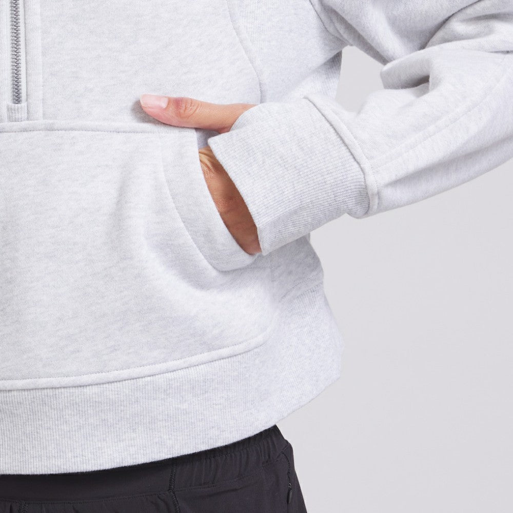 Vegas Golden Knights lululemon Women's Scuba Oversized Half-Zip Hoodie Heathered Core Ultra Light Grey