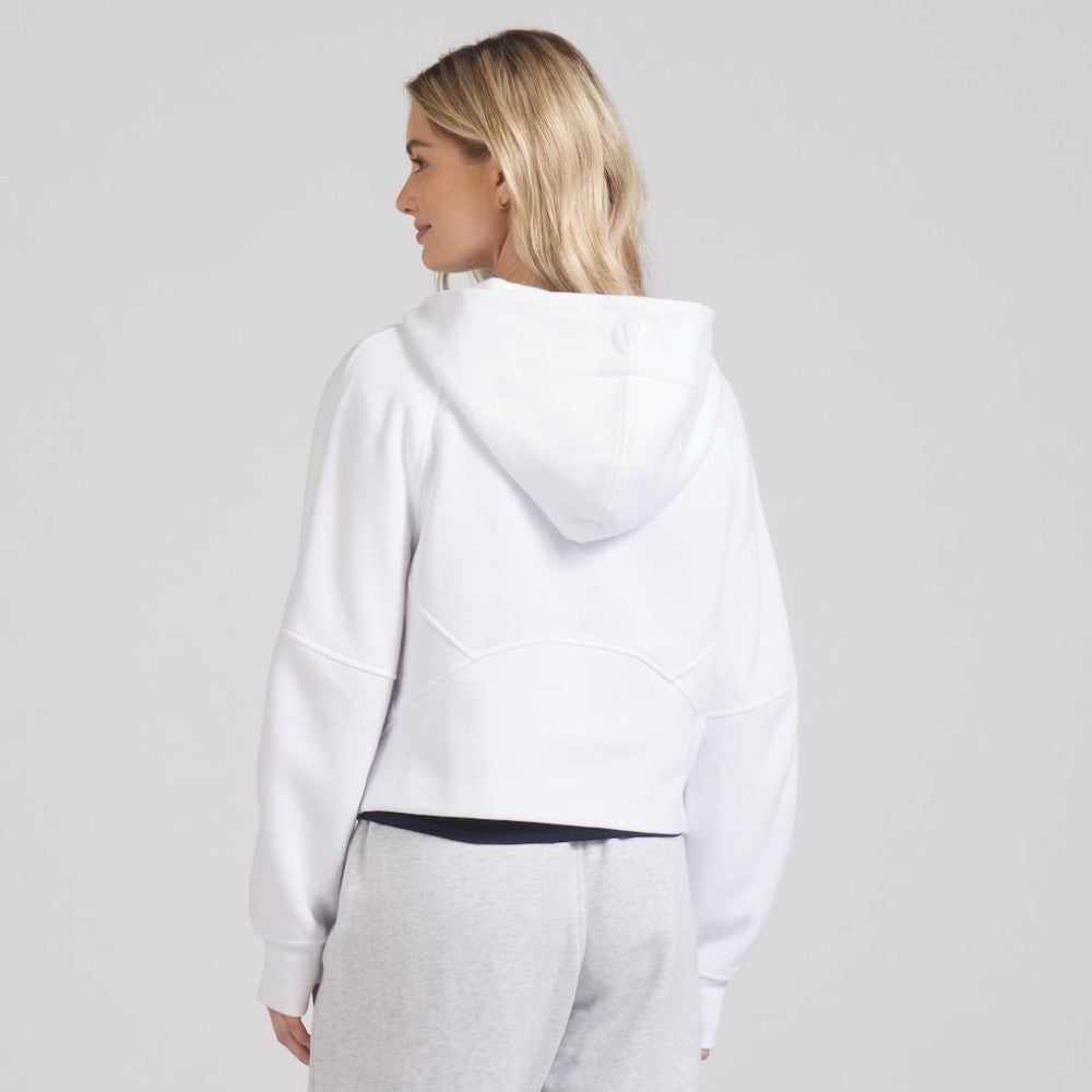 Seattle Kraken lululemon Women's Scuba Oversized Half-Zip Hoodie White
