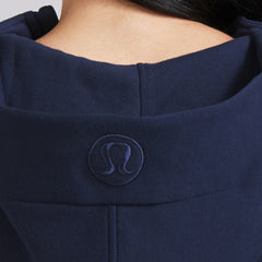 Edmonton Oilers lululemon Women's Scuba Oversized Half-Zip Hoodie True Navy