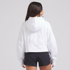 Edmonton Oilers lululemon Women's Scuba Oversized Half-Zip Hoodie White