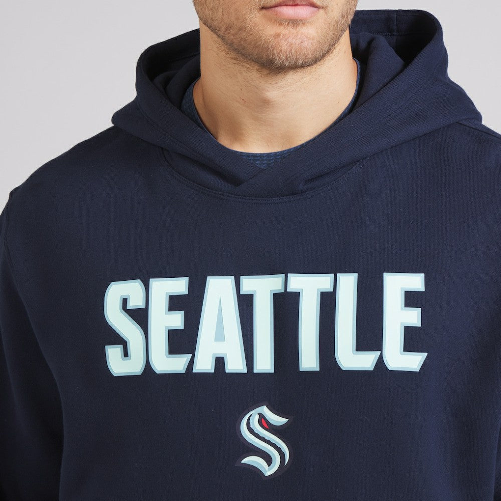 Seattle Kraken lululemon Steady State Pullover Hoodie True Navy
