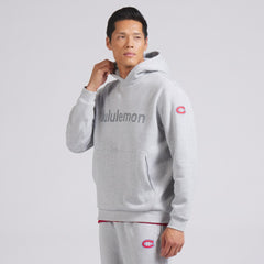 Montreal Canadiens lululemon Steady State Pullover Hoodie Heathered Silver Drop