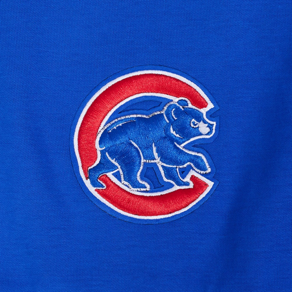 Chicago Cubs Pro Standard Women's Game Day Classics Crewneck Pullover Sweatshirt - Royal