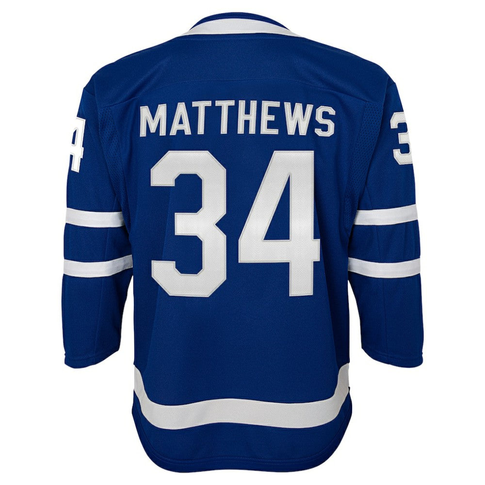Auston Matthews Toronto Maple Leafs Youth Home Premier Player Jersey Blue