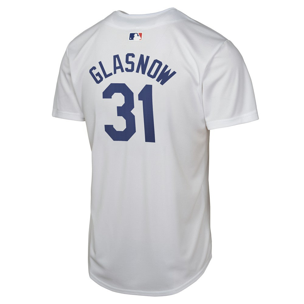 Tyler Glasnow Los Angeles Dodgers Youth Home Player Game Jersey - White | Nike