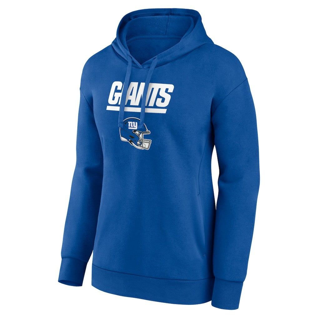 Brian Burns New York Giants Women's Name & Number Team Wordmark Pullover Hoodie - Royal sale