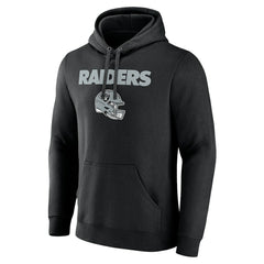 Brock Bowers Las Vegas Raiders Name & Number Team Wordmark Pullover Hoodie - Black sale