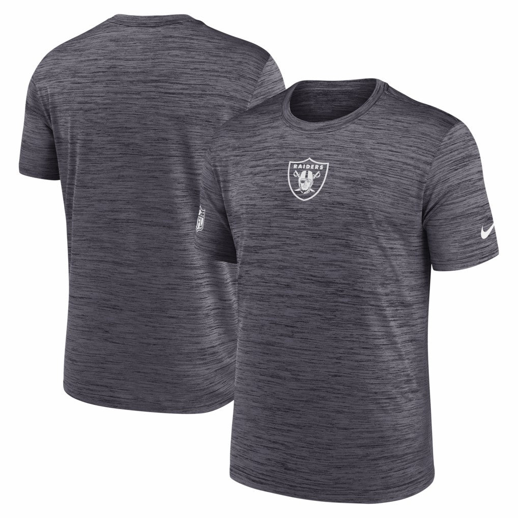 Las Vegas Raiders Big & Tall Sideline Velocity Performance T-Shirt - Black | Nike cheap