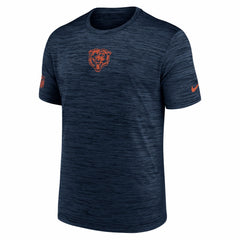 Chicago Bears Big & Tall Sideline Velocity Performance T-Shirt - Navy | Nike outlet