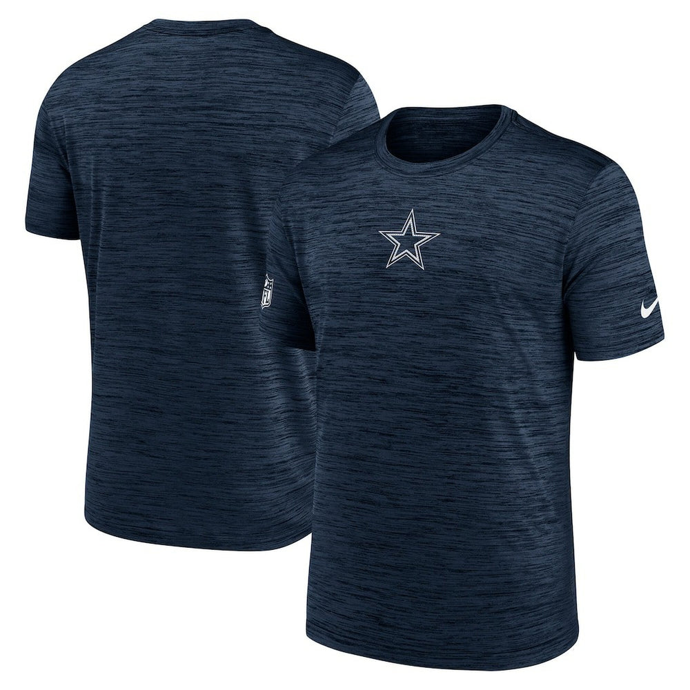 Dallas Cowboys Big & Tall Sideline Velocity Performance T-Shirt - Navy | Nike outlet