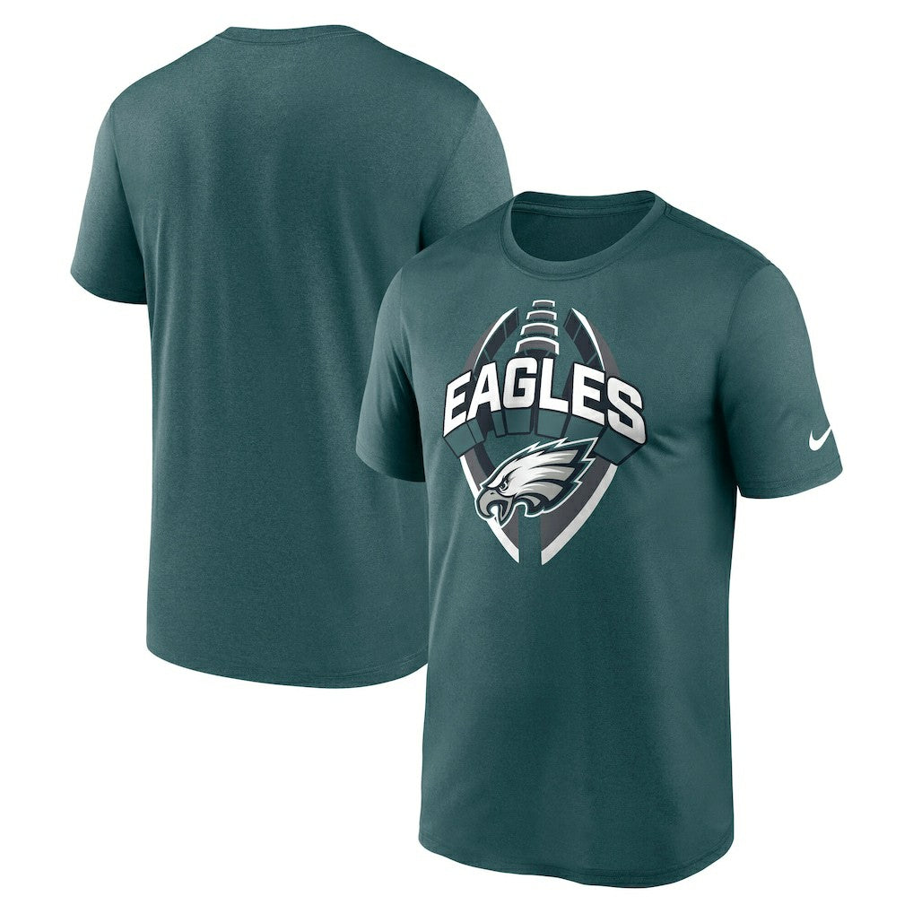 Philadelphia Eagles Big & Tall Primetime Legend Icon Performance T-Shirt - Midnight Green | Nike online