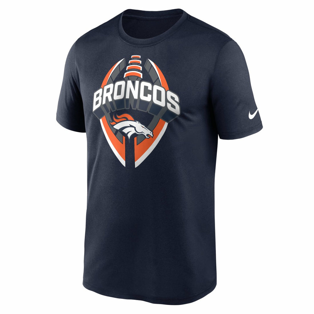 Denver Broncos Big & Tall Primetime Legend Icon Performance T-Shirt - Navy | Nike outlet