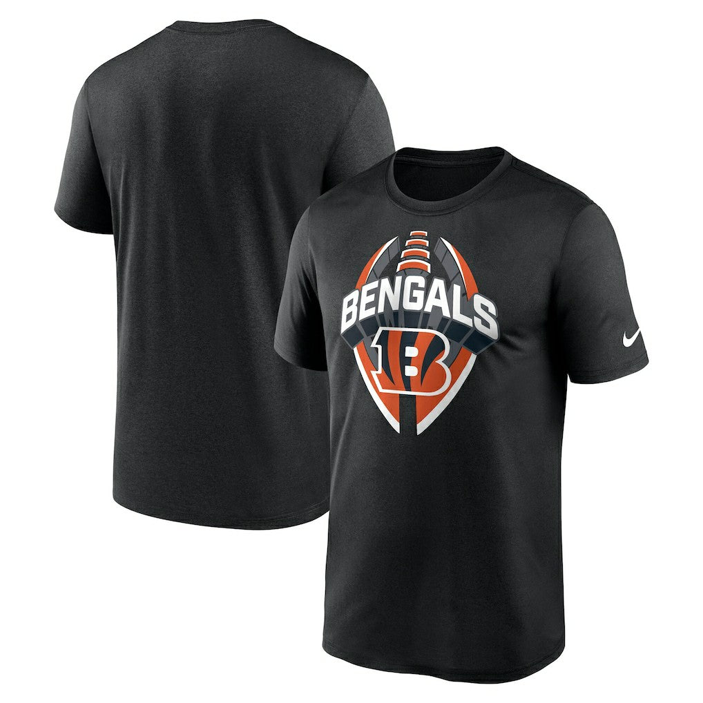 Cincinnati Bengals Big & Tall Primetime Legend Icon Performance T-Shirt - Black | Nike for sale