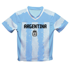 Julián Álvarez Argentina National Team Vive La Fete Football Jersey - Light Blue discount