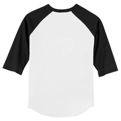 San Diego Padres Tiny Turnip Youth Logo Grid Raglan 3/4-Sleeve T-Shirt - White/Black