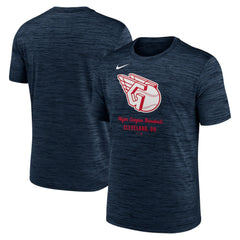 Cleveland Guardians Velocity Dri-FIT T-Shirt - Navy | Nike