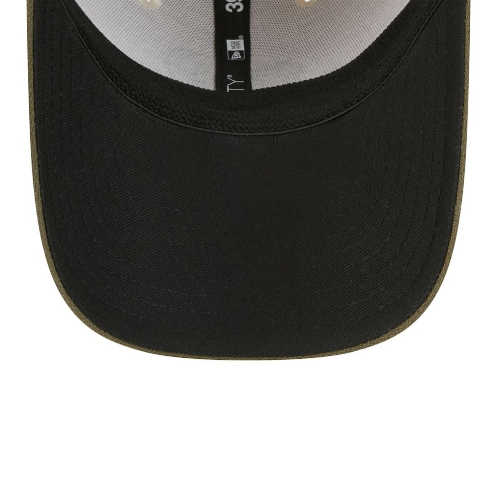 Washington Nationals 2025 Armed Forces Day 39THIRTY Flex Hat - Light Beige/Olive | New Era