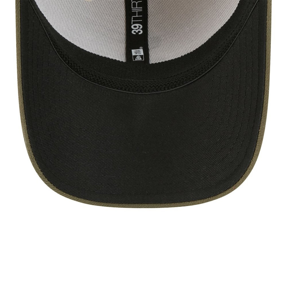 Chicago White Sox 2025 Armed Forces Day 39THIRTY Flex Hat - Light Beige/Olive | New Era