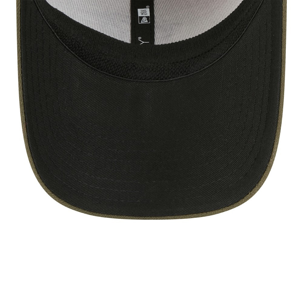Miami Marlins 2025 Armed Forces Day 39THIRTY Flex Hat - Light Beige/Olive | New Era
