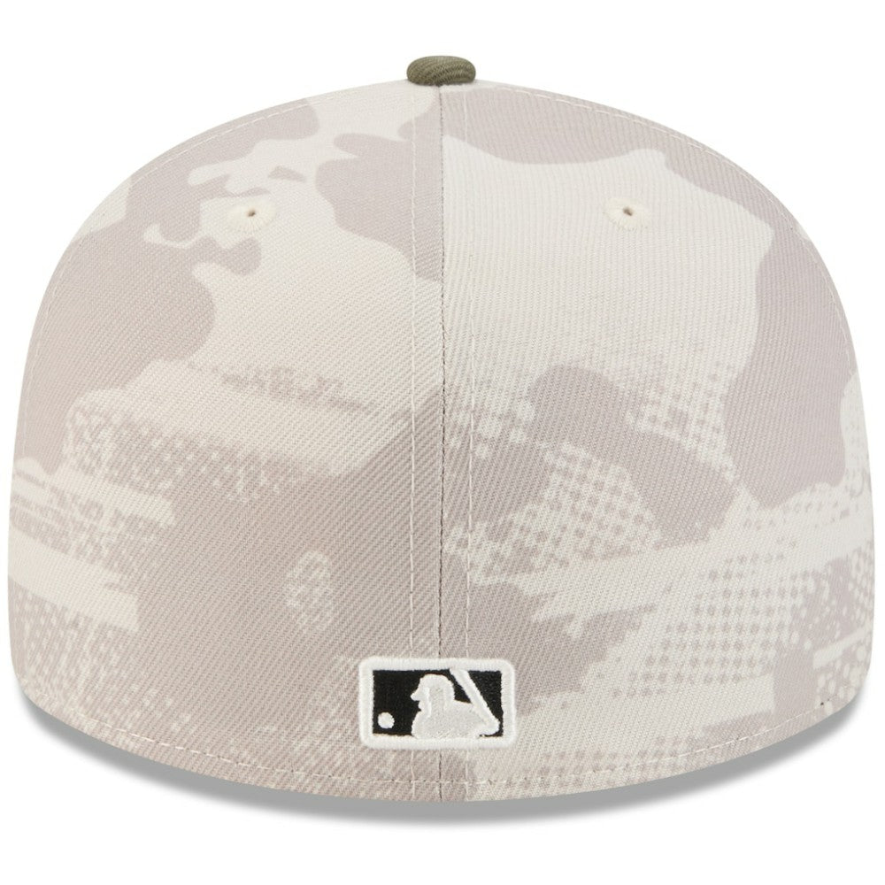 Washington Nationals 2025 Armed Forces Day 59FIFTY Fitted Hat - Light Beige/Olive | New Era