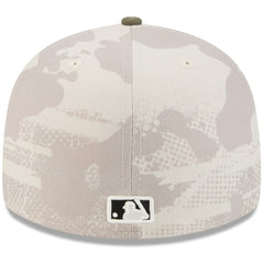 Washington Nationals 2025 Armed Forces Day 59FIFTY Fitted Hat - Light Beige/Olive | New Era
