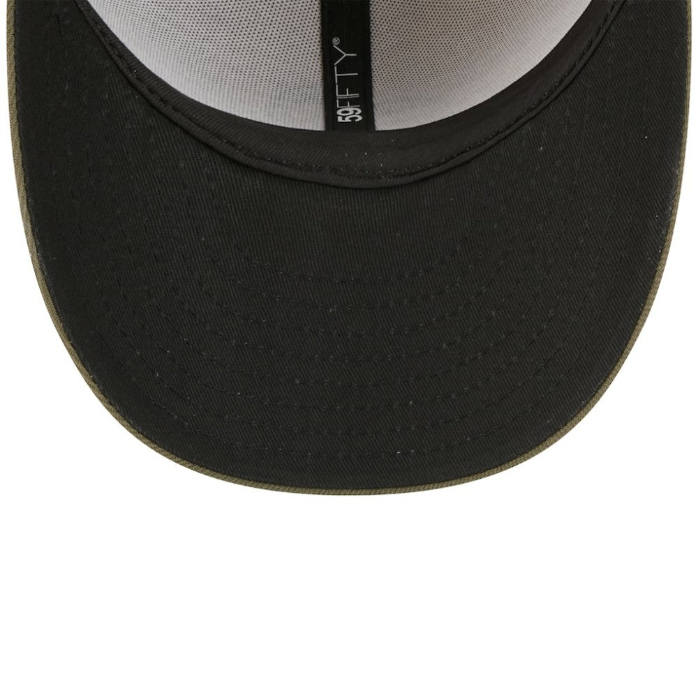 Washington Nationals 2025 Armed Forces Day 59FIFTY Fitted Hat - Light Beige/Olive | New Era