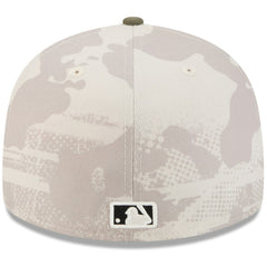 Minnesota Twins 2025 Armed Forces Day 59FIFTY Fitted Hat - Light Beige/Olive | New Era