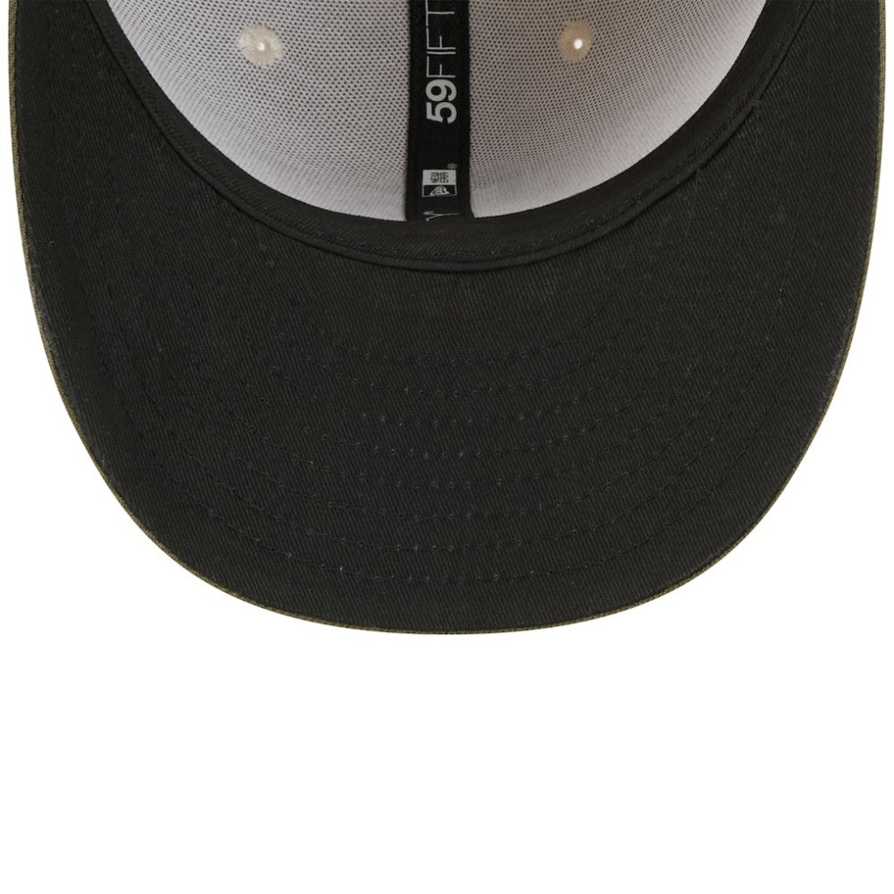 San Diego Padres 2025 Armed Forces Day 59FIFTY Fitted Hat - Light Beige/Olive | New Era