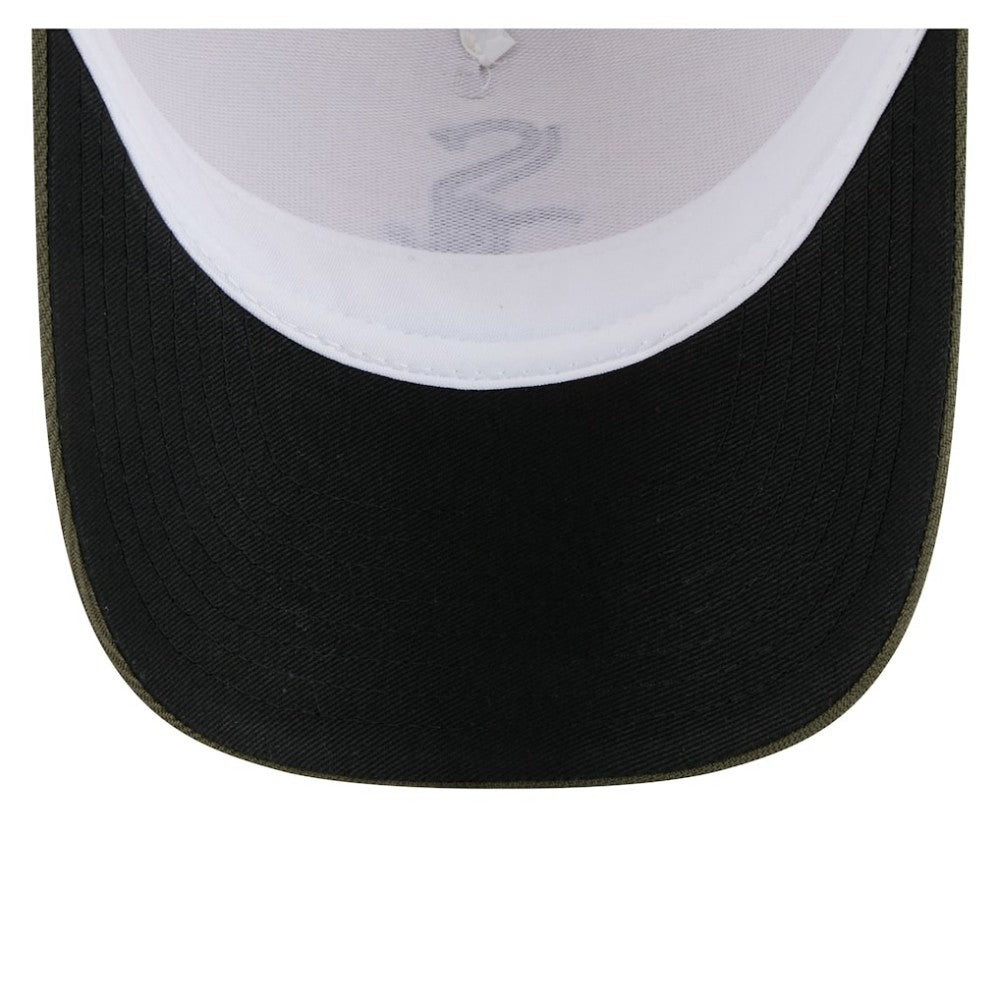 Chicago White Sox 2025 Armed Forces Day 9FORTY M-Crown A-Frame Adjustable Hat - Light Beige/Olive | New Era