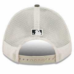 Baltimore Orioles 2025 Armed Forces Day 9FORTY M-Crown A-Frame Adjustable Hat - Light Beige/Olive | New Era