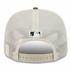 Houston Astros 2025 Armed Forces Day 9SEVENTY Stretch-Snap Hat - Light Beige/Olive | New Era