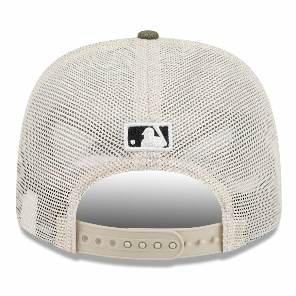 Pittsburgh Pirates 2025 Armed Forces Day 9SEVENTY Stretch-Snap Hat - Light Beige/Olive | New Era