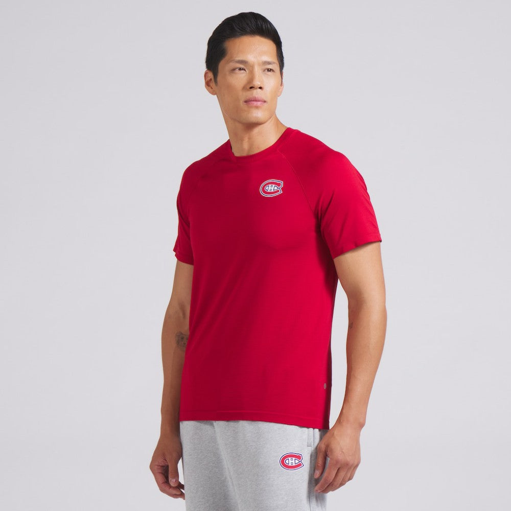Montreal Canadiens lululemon Metal Vent Tech Short-Sleeve Shirt True Red