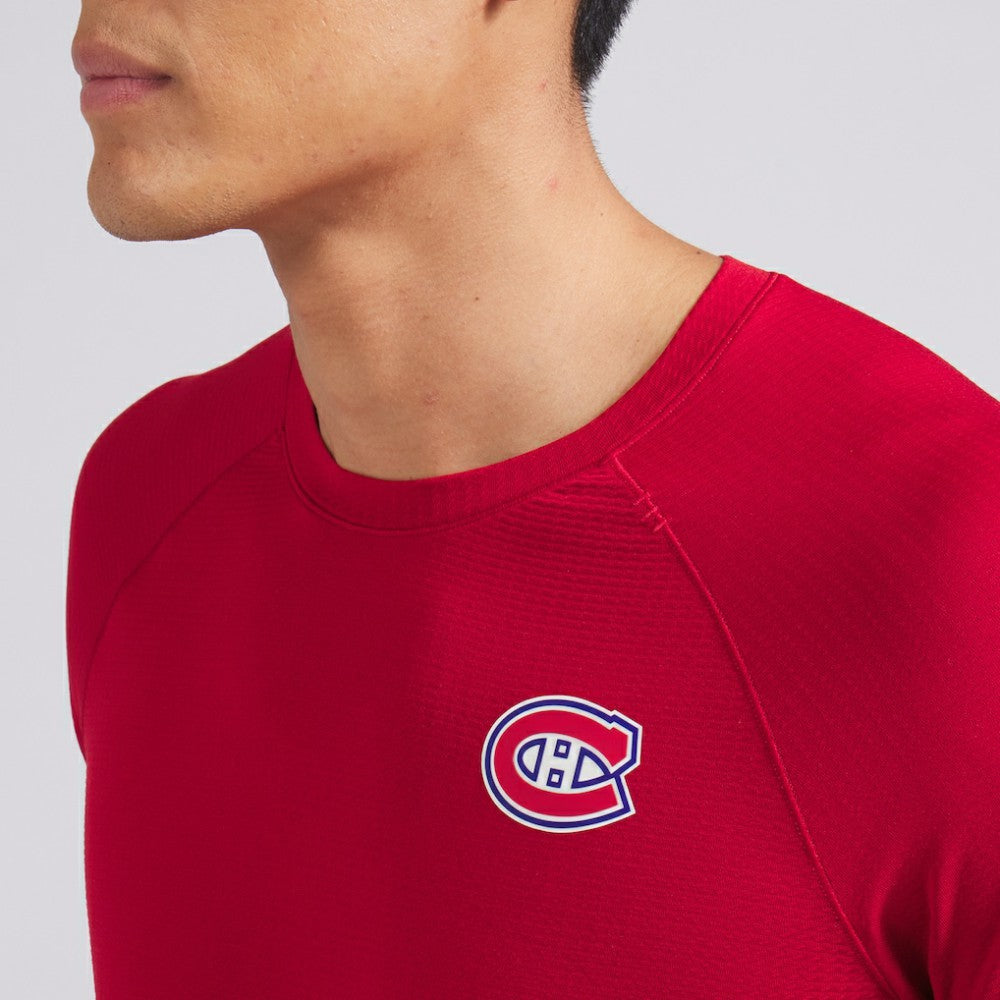 Montreal Canadiens lululemon Metal Vent Tech Short-Sleeve Shirt True Red