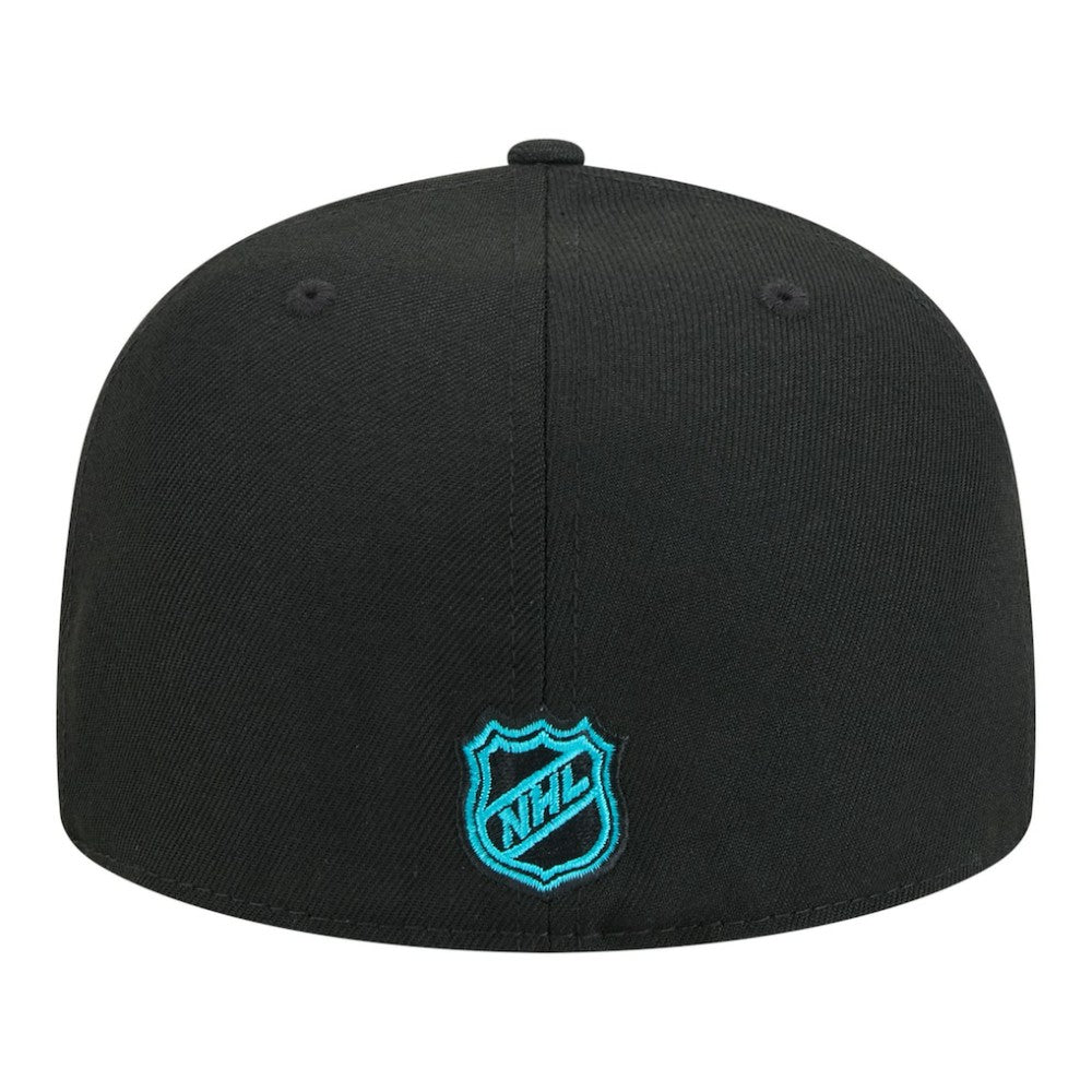 San Jose Sharks New Era Core 59FIFTY Fitted Hat Black