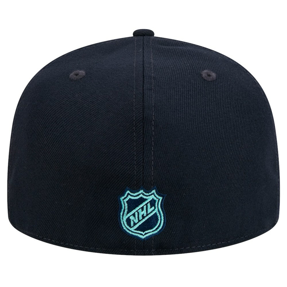 Seattle Kraken New Era Core 59FIFTY Fitted Hat Navy