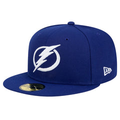 Tampa Bay Lightning New Era Core 59FIFTY Fitted Hat Blue