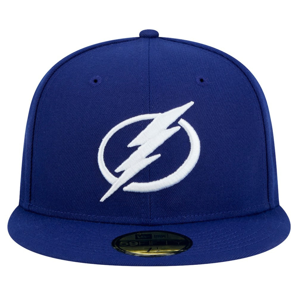 Tampa Bay Lightning New Era Core 59FIFTY Fitted Hat Blue