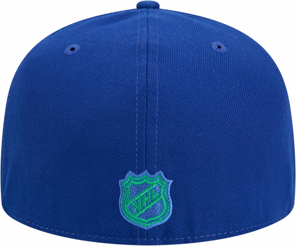 Vancouver Canucks New Era Core 59FIFTY Fitted Hat Blue