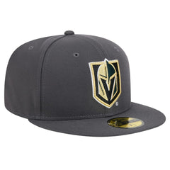 Vegas Golden Knights New Era Core 59FIFTY Fitted Hat Charcoal