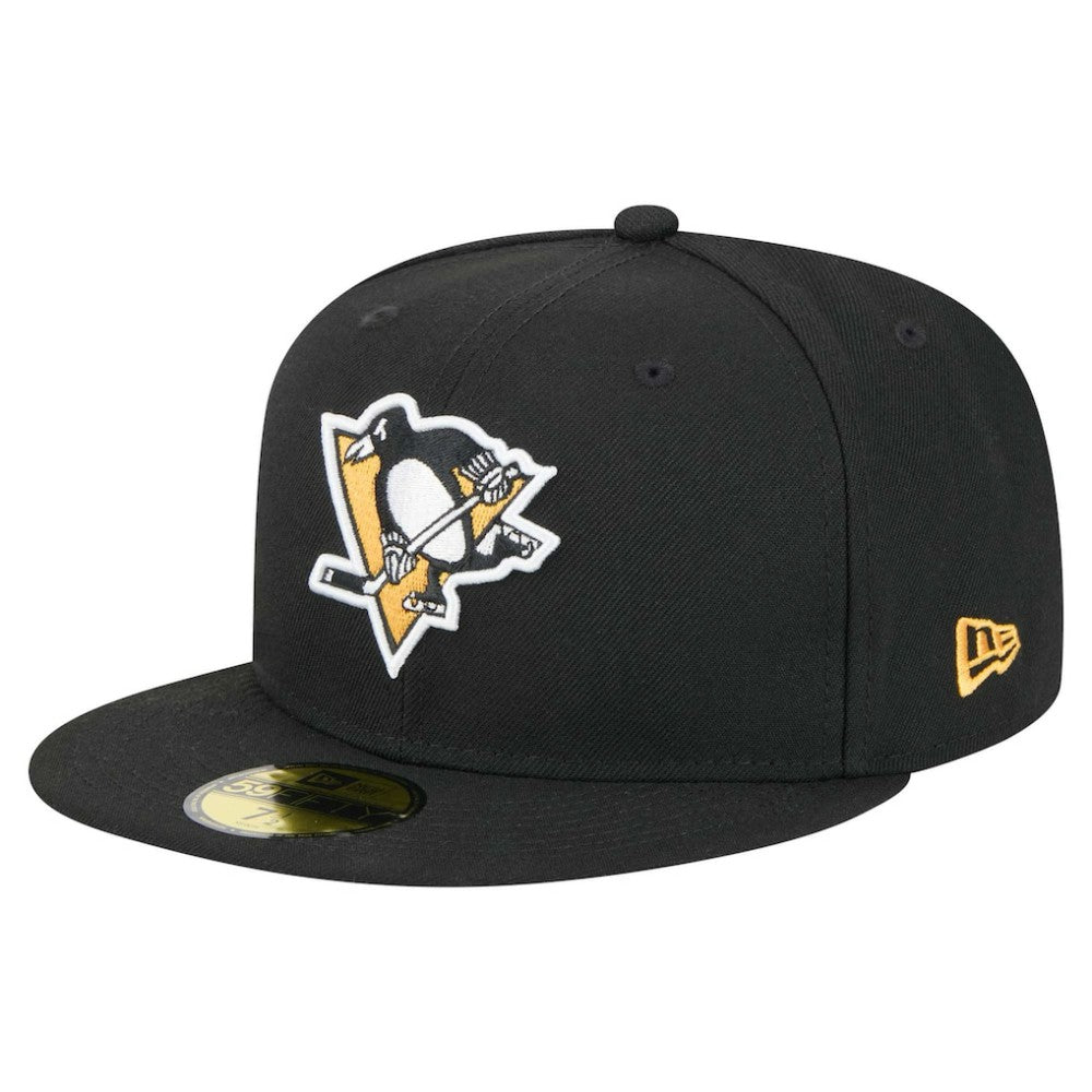 Pittsburgh Penguins New Era Core 59FIFTY Fitted Hat Black