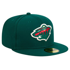 Minnesota Wild New Era Core 59FIFTY Fitted Hat Green