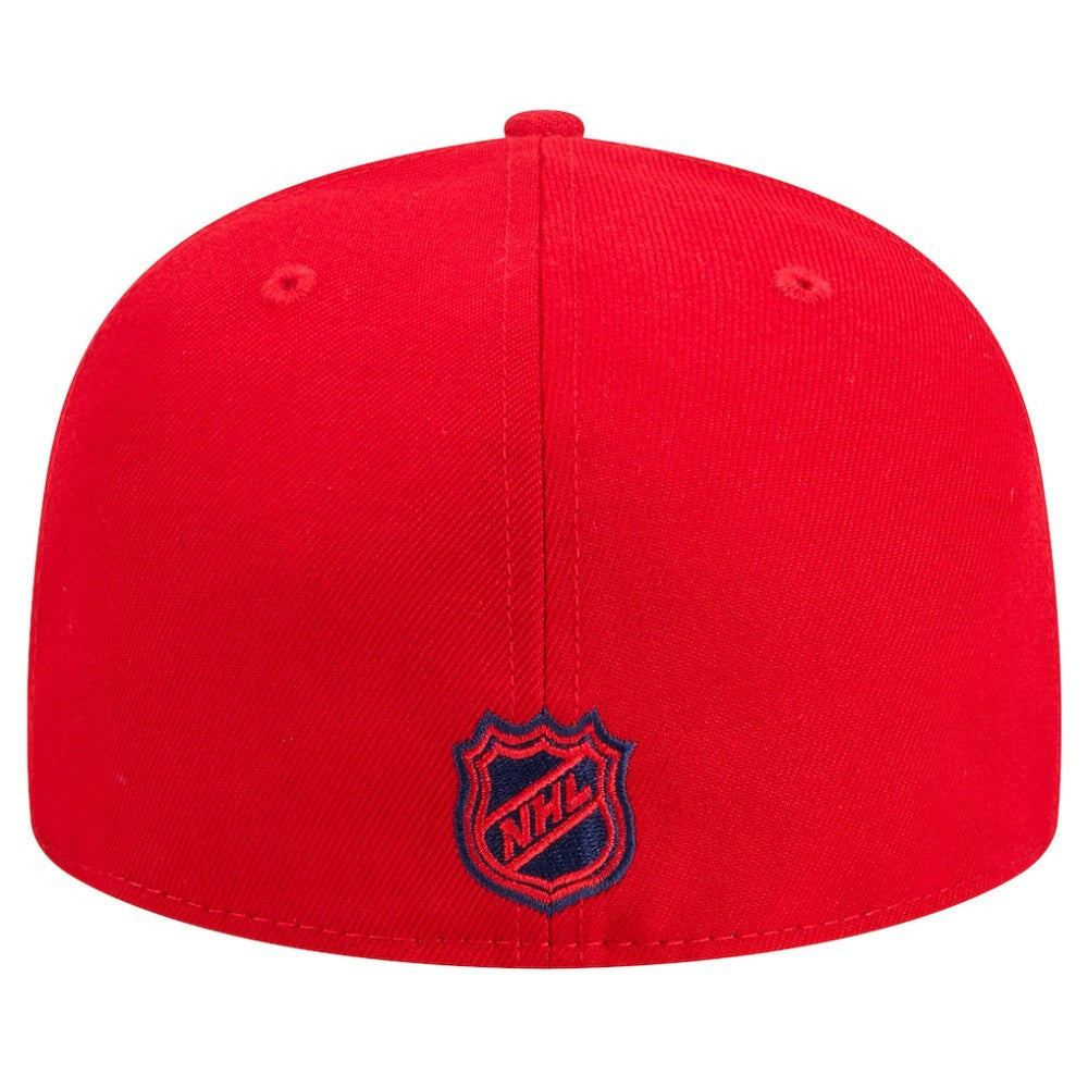 Montreal Canadiens New Era Core 59FIFTY Fitted Hat Red