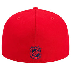 Montreal Canadiens New Era Core 59FIFTY Fitted Hat Red