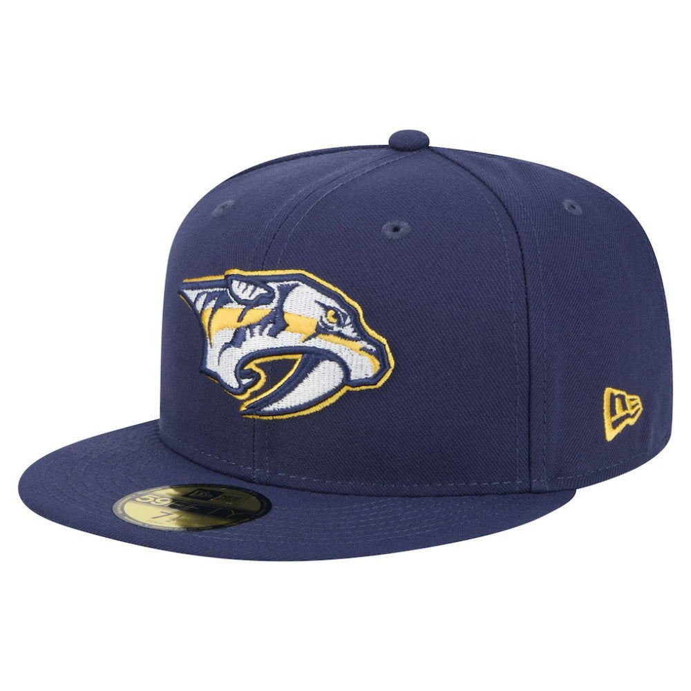 Nashville Predators New Era Core 59FIFTY Fitted Hat Navy