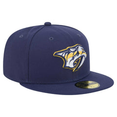 Nashville Predators New Era Core 59FIFTY Fitted Hat Navy